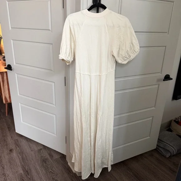 Free People Brentwood Oversized Cotton Beachy Maxi Dress - Picture 6 of 9
